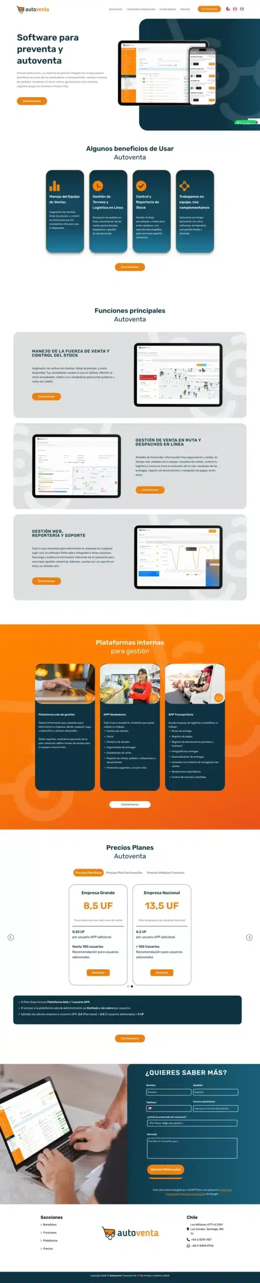 Proyecto de Desarrollo web, landing pages y CRO, ejemplo 7