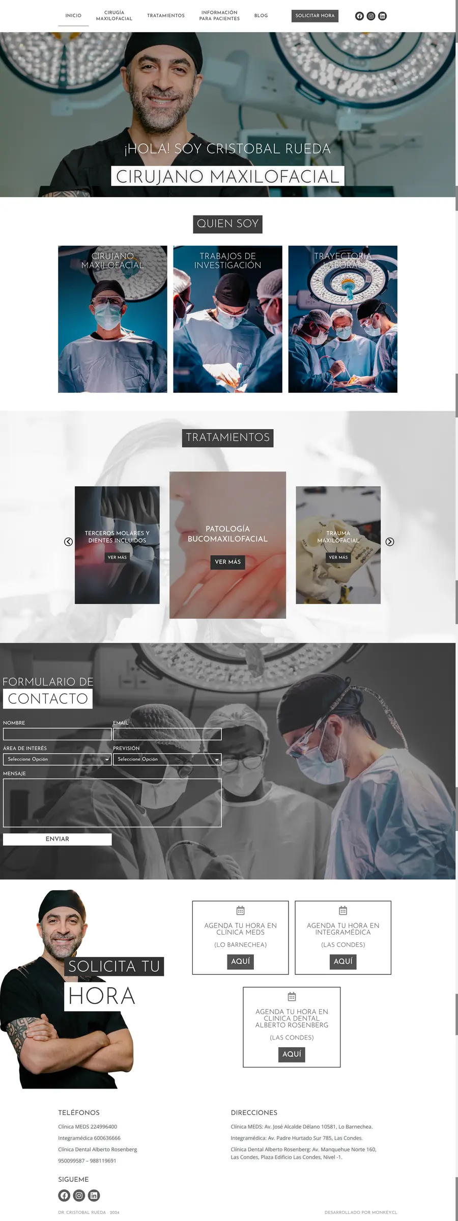 Proyecto de Desarrollo web, landing pages y CRO, ejemplo 1